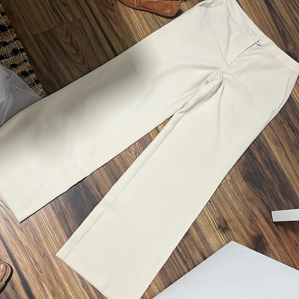 St. John wide leg pants, size 10